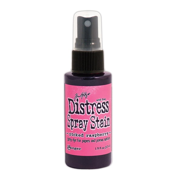 Tim Holtz Distress Spray Stains 1.9 fl. oz., bottle, picked raspberry (pack of 3)