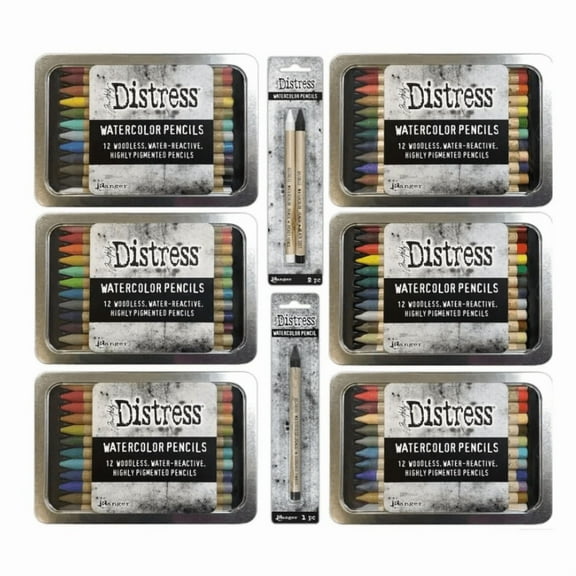 Tim Holtz Distress Watercolor Pencils 75pc