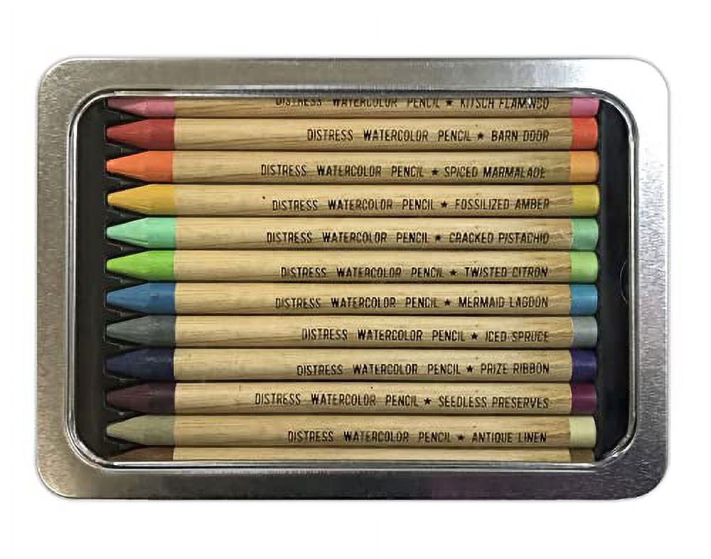 Tim Holtz Distress Watercolor Pencils Set 1, 2 and 3-36 Woodless Watercolor Pencils