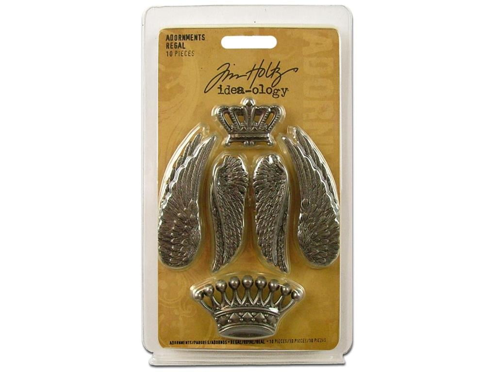 Tim Holtz Idea-ology Adornments Regal 10pc