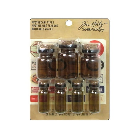 Tim Holtz Idea-ology Apothecary Vials