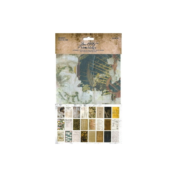 Tim Holtz Idea-ology Backdrops Volume 2