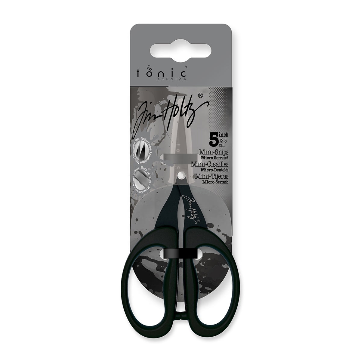 TONIC STUDIOS Tim Holtz Micro Serrated Mini Snips