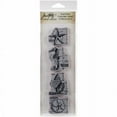 thumbnail image 1 of Tim Holtz Mini Blueprints Strip Cling Stamps 3"x10"-nautical, 1 of 2