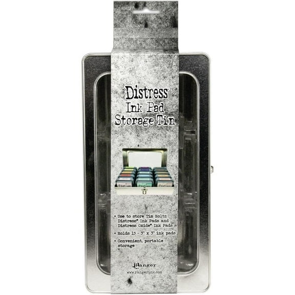 Tim Holtz - Ranger DISTRESS INK PAD TIN, Grey 1, wo ack