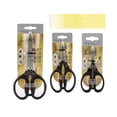 thumbnail image 1 of Tim Holtz Scissors All Purpose Bundle - 9.5" & 7" Titanium Snips plus 5" Mini Snips with Micro Serrated Blade Edge - Non Stick Craft Tool for Cutting Paper, Fabric, and Sewing with Trebbies Sticks, 1 of 2