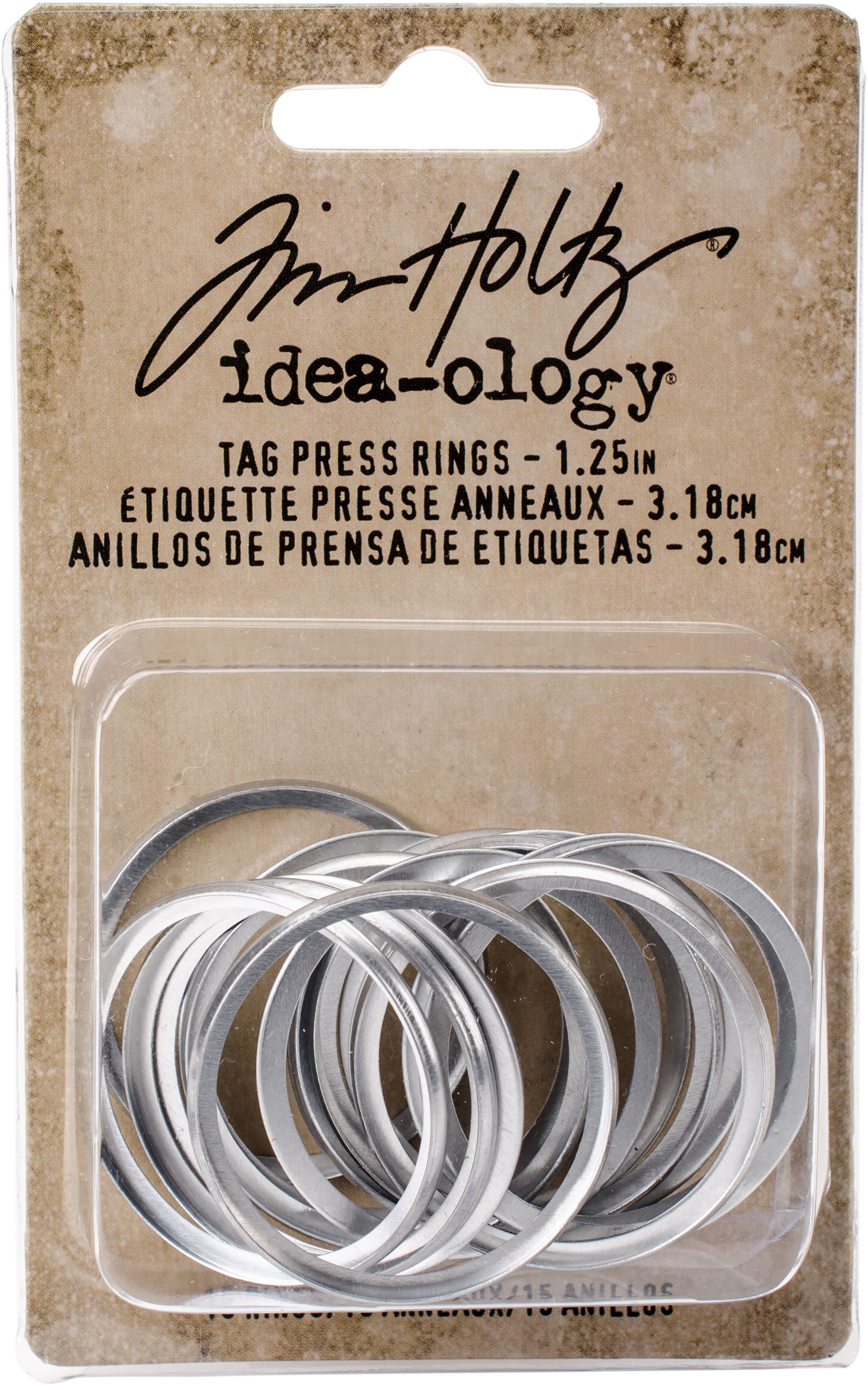 Tim Holtz Tag Press Rings 1.25