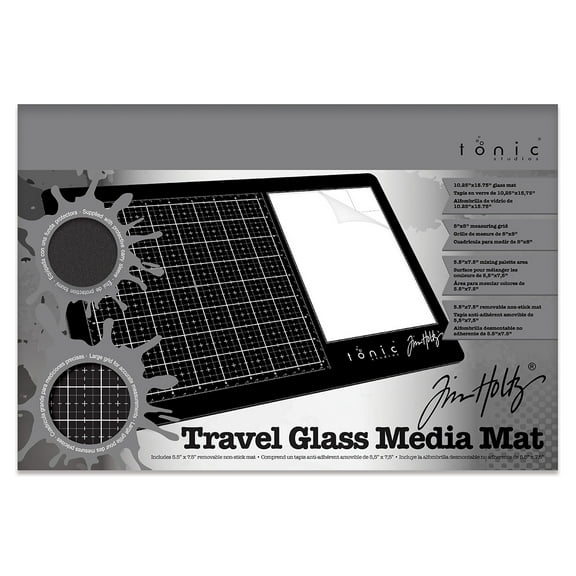 Tim Holtz Travel Glass Media Mat