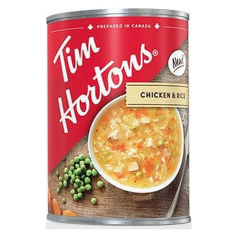 Tim Hortons Chicken & Rice Soup, 540ml/18 fl. oz., (12 Pack){Imported