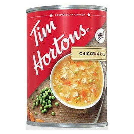 Tim Hortons Chicken & Rice Soup, 540ml/18 fl. oz., {Imported from Canada}