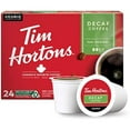 thumbnail image 1 of Tim Hortons Decaf Medium Roast Coffee, Single-Serve K-Cup Pods Compatible With Keurig Brewers, 96Ct K-Cups, Red, 1 of 3