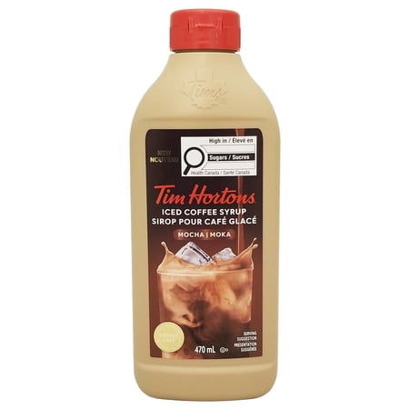 Tim Hortons Mocha Iced Coffee Syrup 470ml (15.9 fl oz)