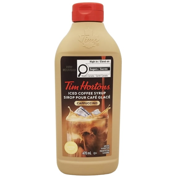 Tim Hortons Iced Coffee Syrup 470ml (15.9 fl oz) | Mocha & Cappuccino