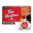Tim Hortons Maple Flavored Coffee, SingleServe KCup Pods Compatible