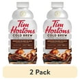 (2 pack) Tim Hortons Medium Blend Black Cold Brew Coffee Concentrate