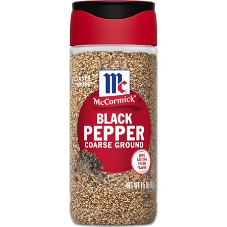 McCormick Black Pepper, Coarse Ground