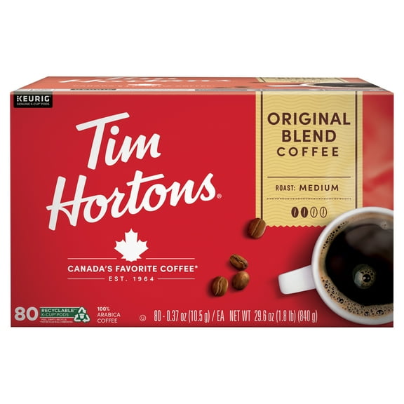 Tim Hortons Original Blend Premium Coffee (100 ct.)