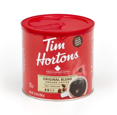 コーヒー豆(Joffrey's, Dunkin', Tim Hortons) Tim Hortons Coffee, 100% Arabica Medium Roast, 930g/33oz