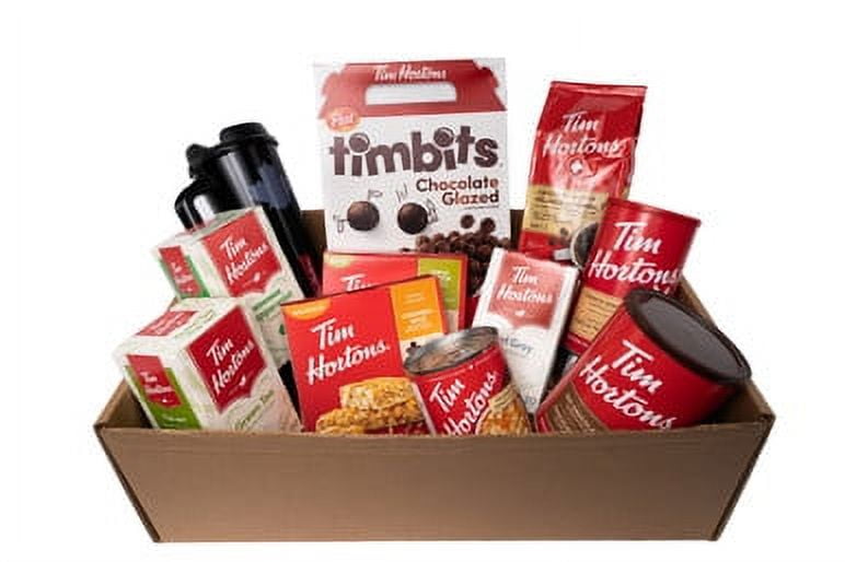 Tim Hortons Ultimate Gift Basket Perfect Assortment for Coffee Lovers, Tea Enthusiasts, and