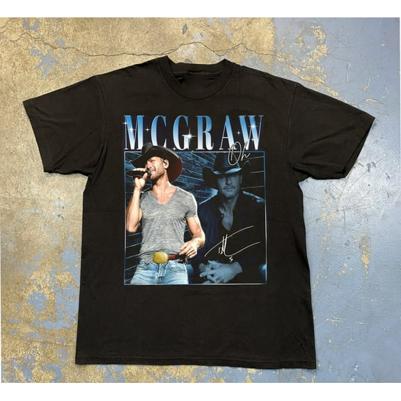 Tim McGraw Signature Gift For Fan Short-Sleeve T-Shirt All Size BL2.442