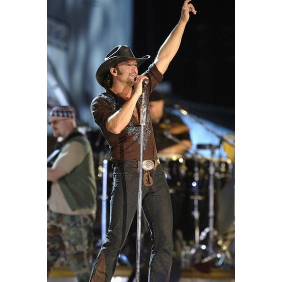 Tim Mcgraw Great Concert Image 24X36 Poster
