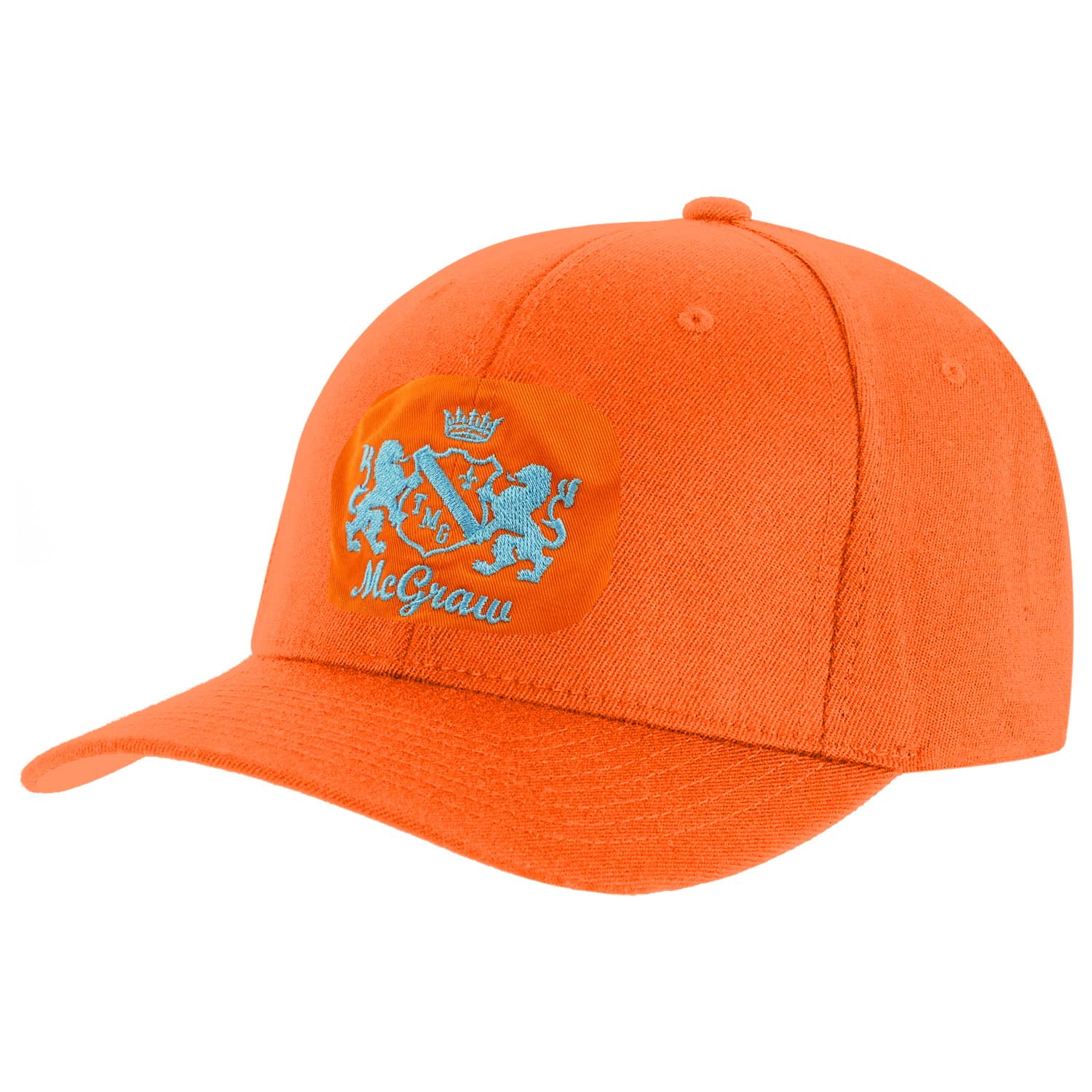 Tim Mcgraw Men's Crest Baseball Cap Adjustable Orange - Walmart.com