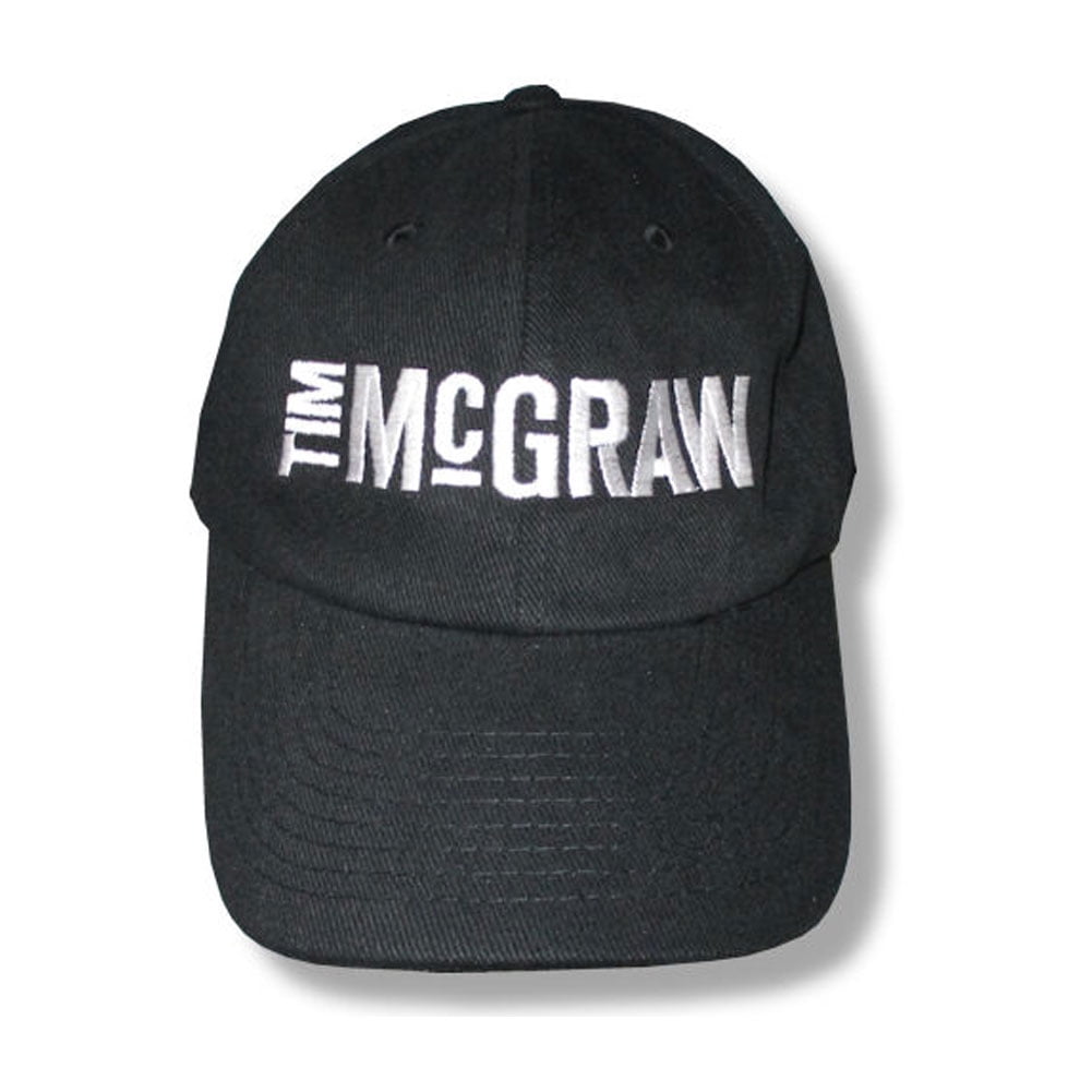 Tim Mcgraw Men's Logo Baseball Cap Adjustable Black - Walmart.com