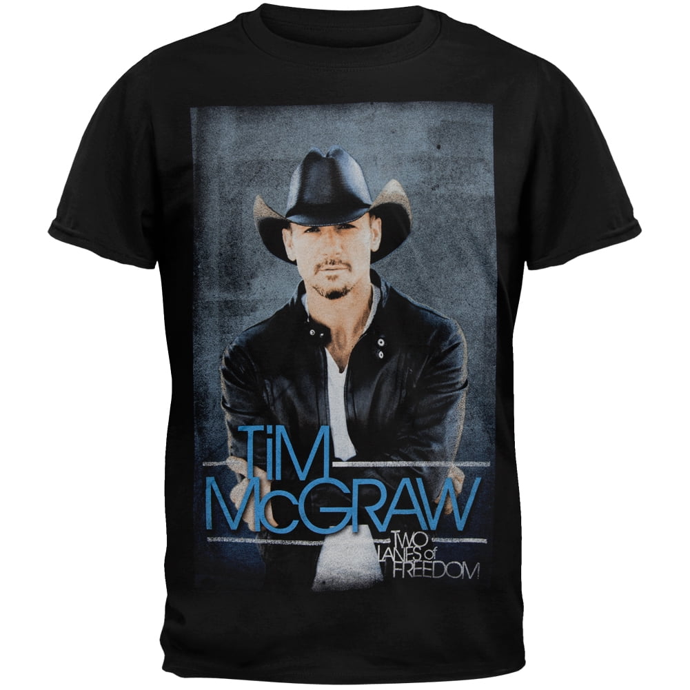 Tim McGraw Officially Licensed Men's Portrait 2013 Tour Soft