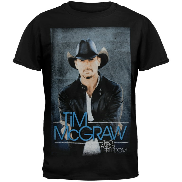 Tim McGraw Officially Licensed Men's Portrait 2013 Tour Soft