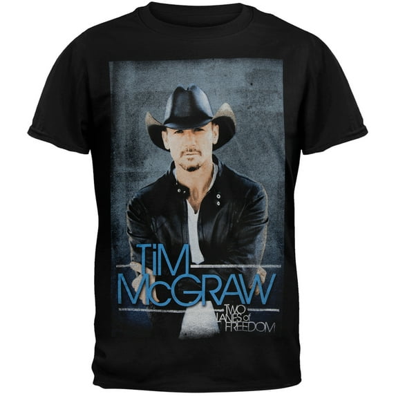 Tim Mcgraw - Portrait 2013 Tour Soft T-Shirt - Large