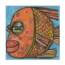 Trademark Fine Art Tim Nyberg Fish 12 2019 Canvas Wall Art - 18x18