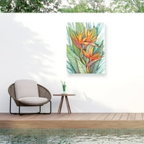 Tim O'Toole 'Tropical Botanical Paradise II' Outdoor Canvas 47x35