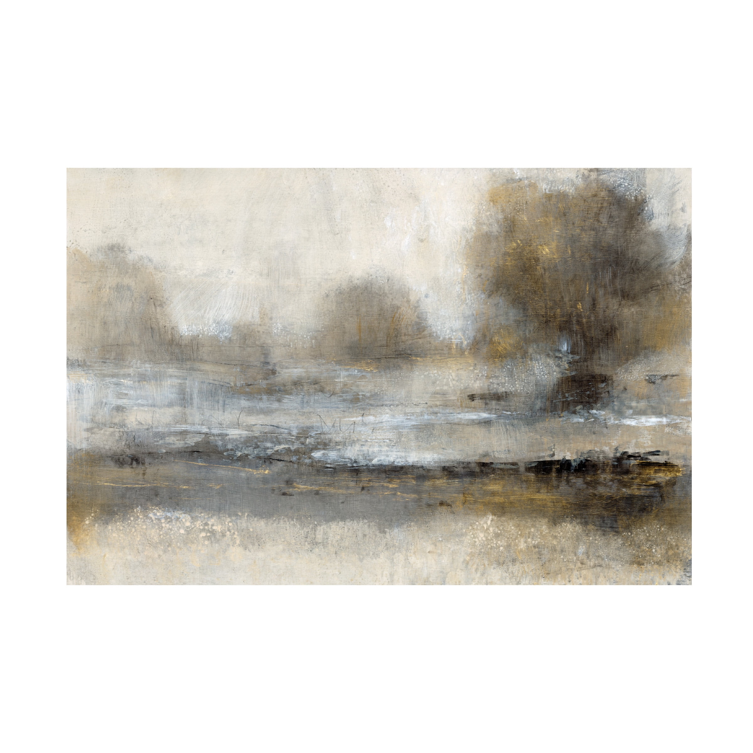 Tim OToole 'Gilt Landscape I' Canvas Art