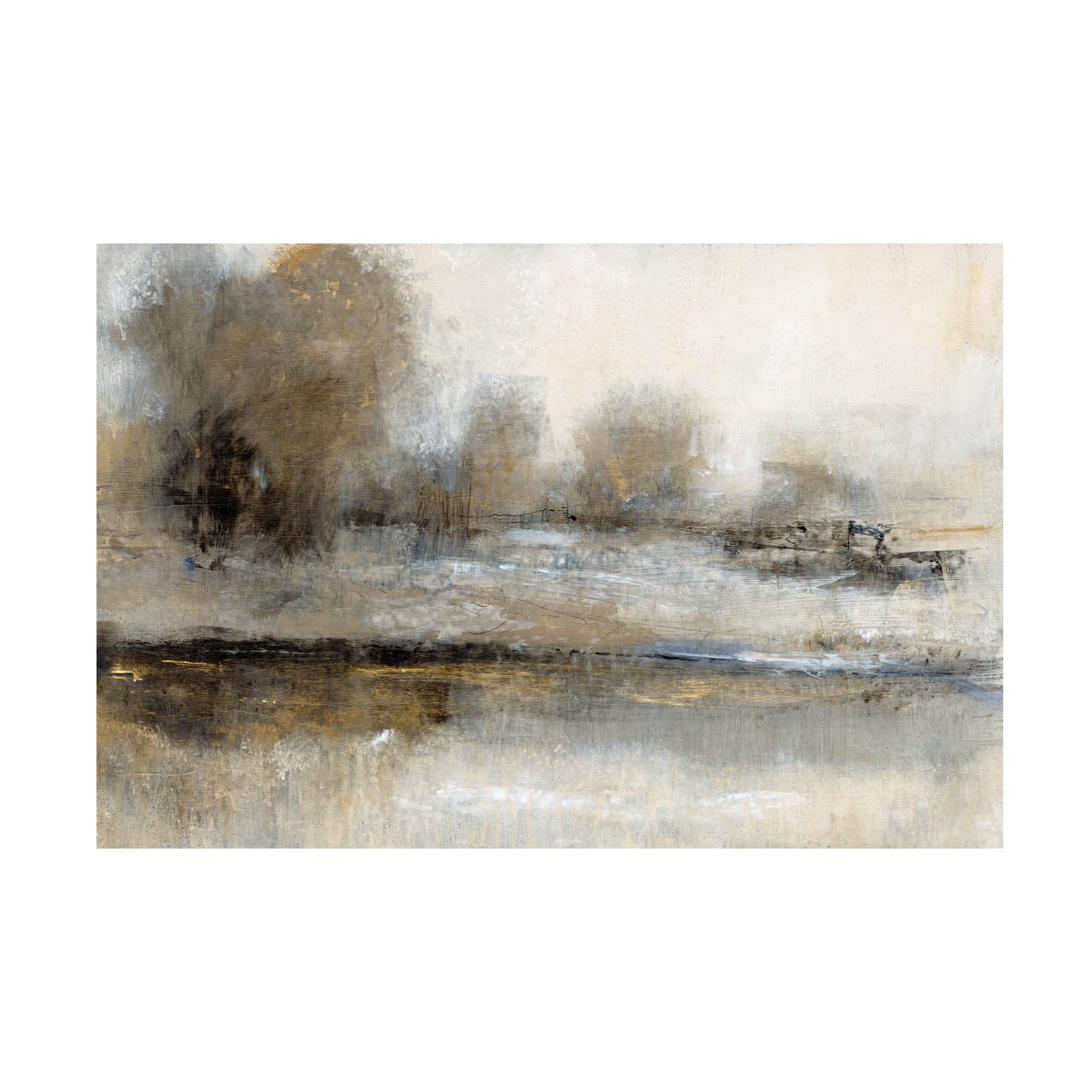 Tim OToole 'Gilt Landscape II' Canvas Art