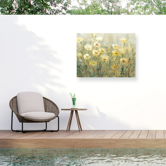 Tim OToole 'Summer In Bloom I' Outdoor All-Weather Wall Decor