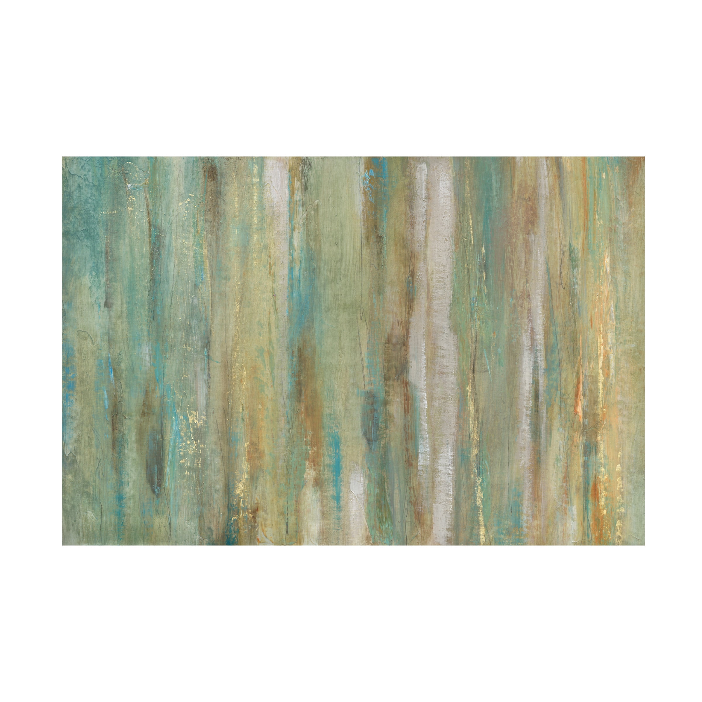 Tim OToole 'Vertical Flow I' Canvas Art