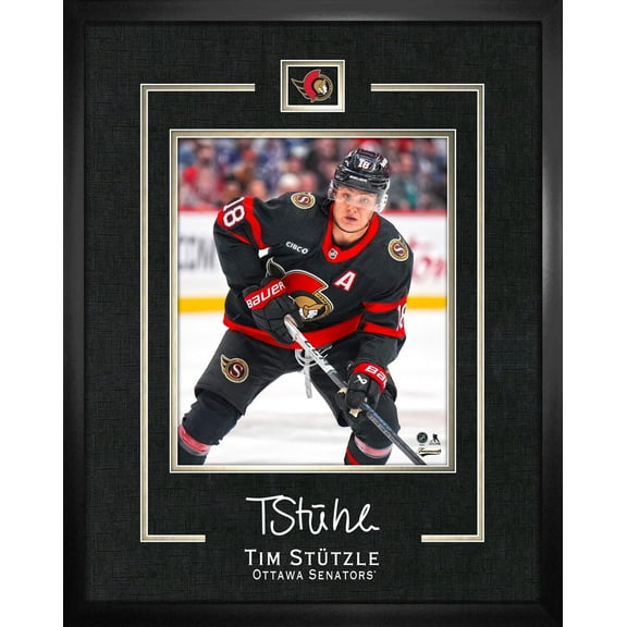 Tim Stutzle 16x20 Replica Signature Frame Senators