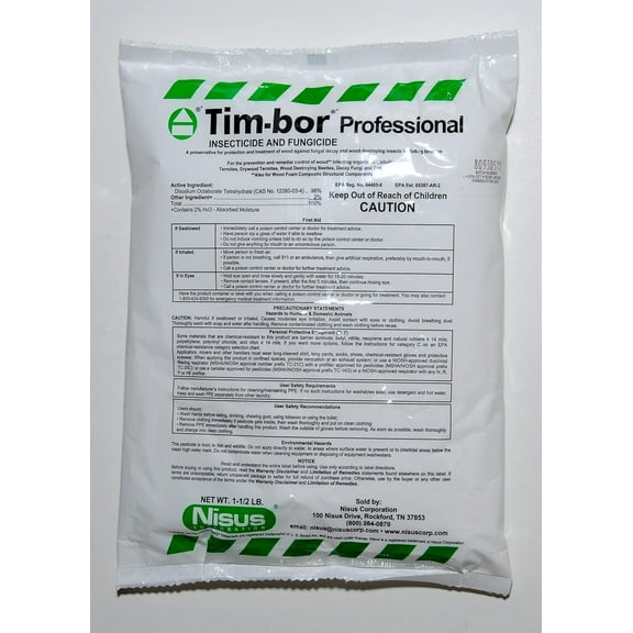Tim-bor Insecticide box (8 X 1.5 Lb. Bags)