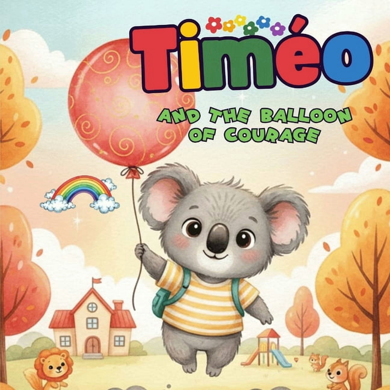 TimÃ©o and the Balloon of Courage: A Sweet Koala Picture Book about Overcoming First Day of School Anxiety and Finding In, (Paperback)