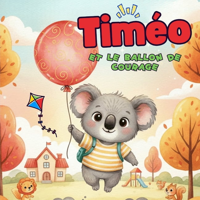 TimÃ©o et le Ballon de Courage: Une histoire douce pour surmonter l'anxiÃ©tÃ© de la sÃ©paration, la peur de l'Ã©cole et repre, (Paperback)