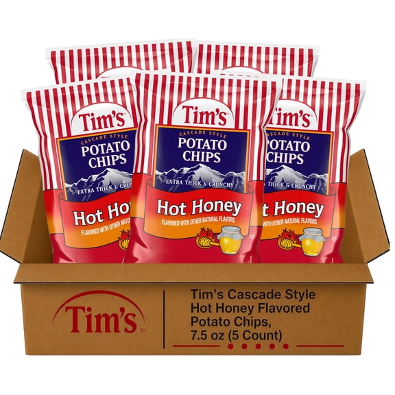 Tim's Cascade Style Hot Honey Flavored Potato Chips