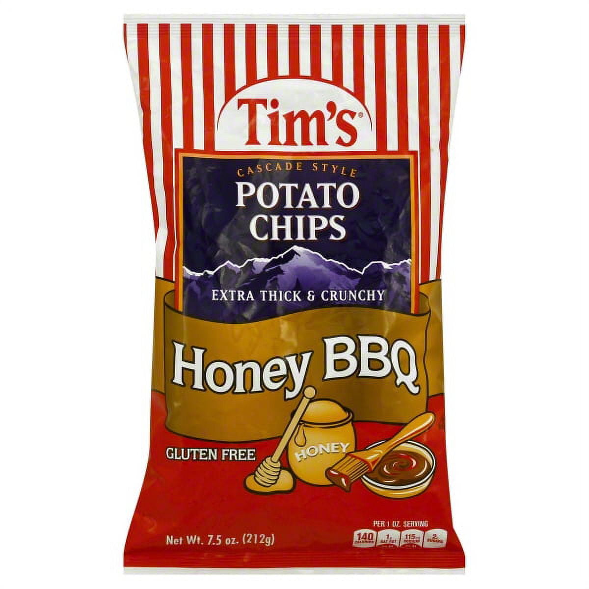 Tim's Potato Chips Honey BBQ, 7.5 oz