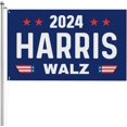 Tim waltz Walz 2024 flag President Kamala Harri Flag for Room Guys ...