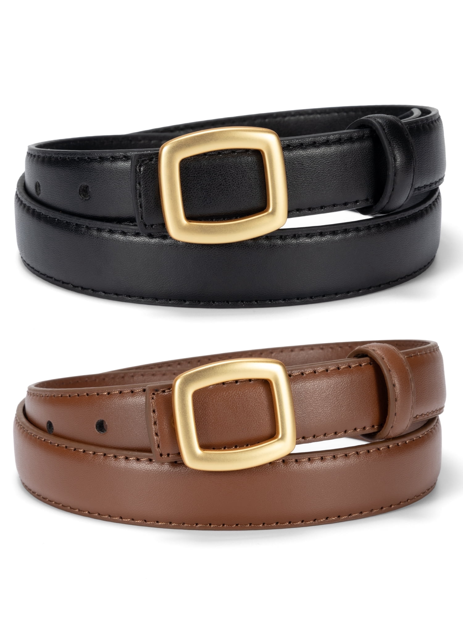 8885 Women\'s 1 7/8 Inch Wide Braided Plaid Belt With Matching Buckle, Large PCD4795_Navy_P_1.jpg?v=  main image 3