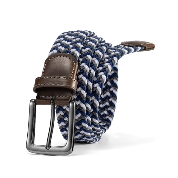 Timarkment Belts for Men Stretch Braided Mens belts Woven Elastic Men Belts for Casual Jeans and Pants