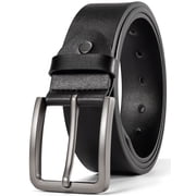 Mens Belt Leather Belts for Men Brown Black Belt for Work or Casual