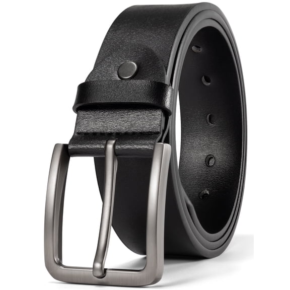 Timarkment Mens Belt Leather Belts for Men Brown Black Belt for Work or Casual