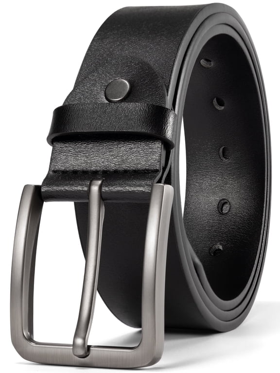 Mens Belt Leather Belts for Men Brown Black Belt for Work or Casual