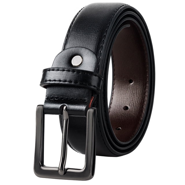 Mens Black Leather Belt main image 1