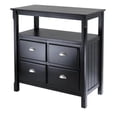 thumbnail image 1 of Timber Buffet Table - Black, 1 of 1